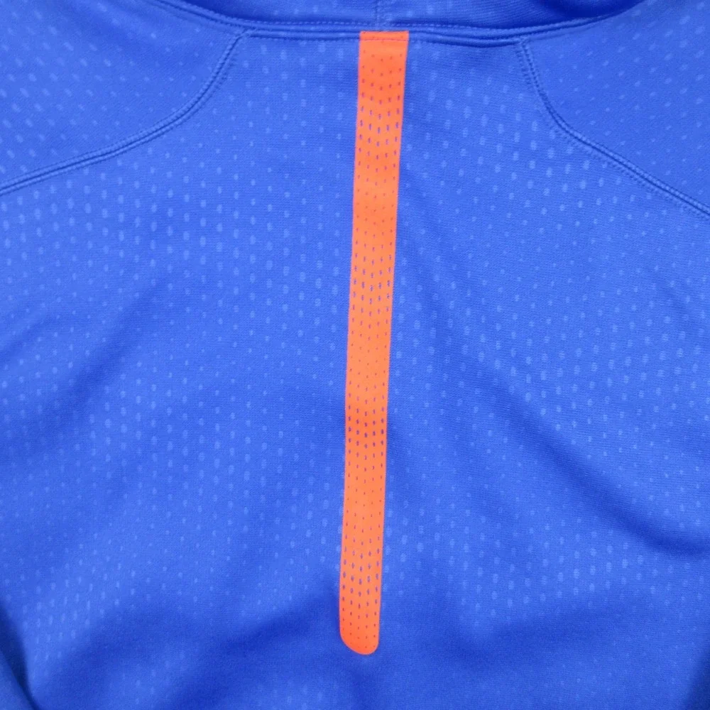 Florida Gators Sweater Mens Large Blue Hoodie Sweatshirt Nike Thermafit Football
